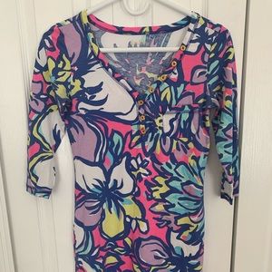 lilly pulitzer long sleeve dress